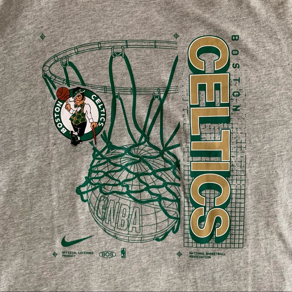 NIKE Boston Celtics Tee Shirt - Size 3XL